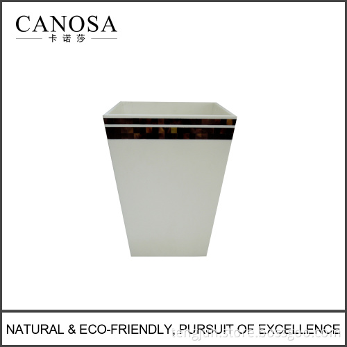 Shell Mosaic Bathroom Set with Brown Pen Shell